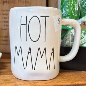 Rae Dunn White Hot Mama Mug